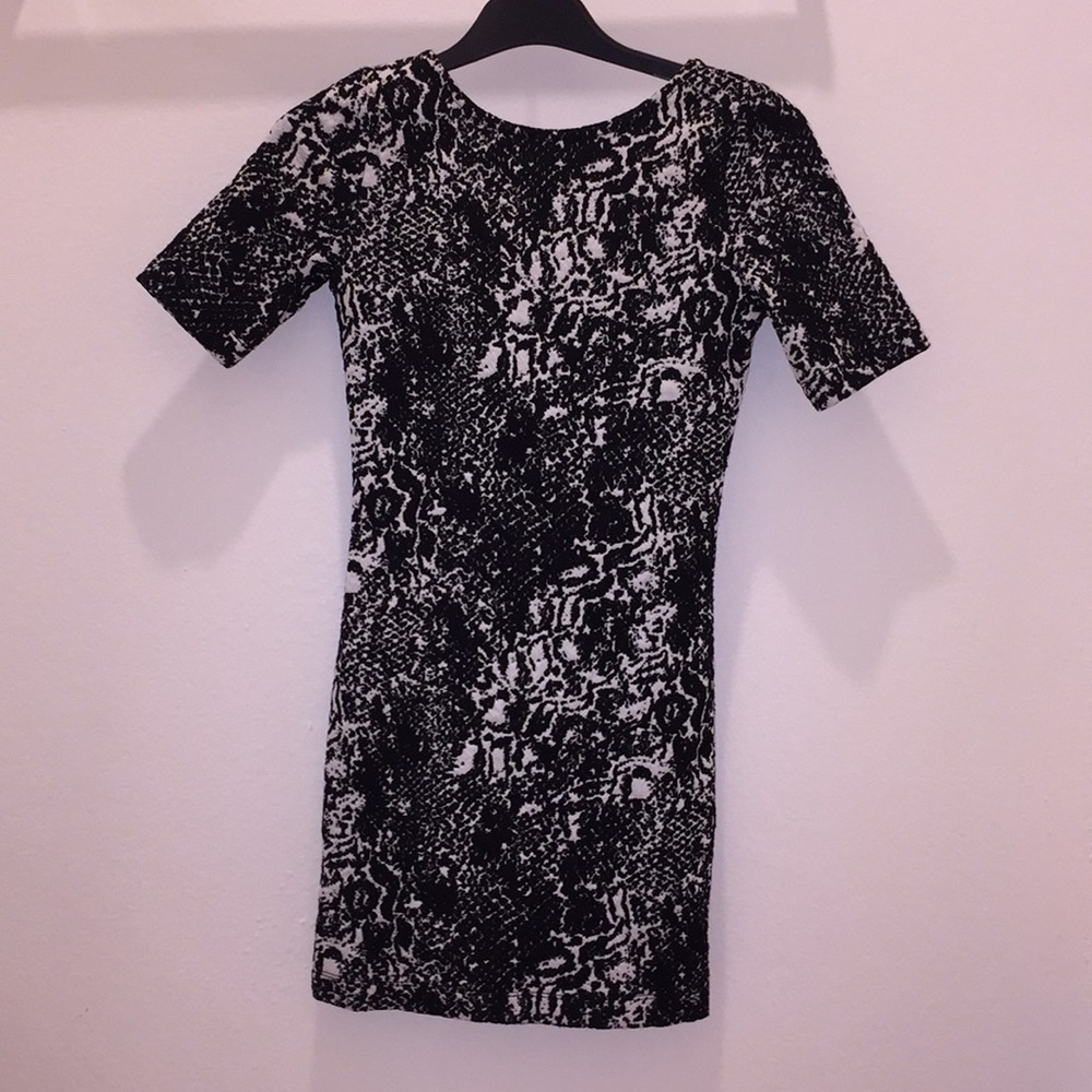 Mini Dress w/ open back